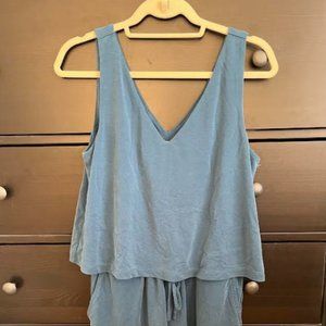 Blue, Small, Lou & Grey Loft Romper
